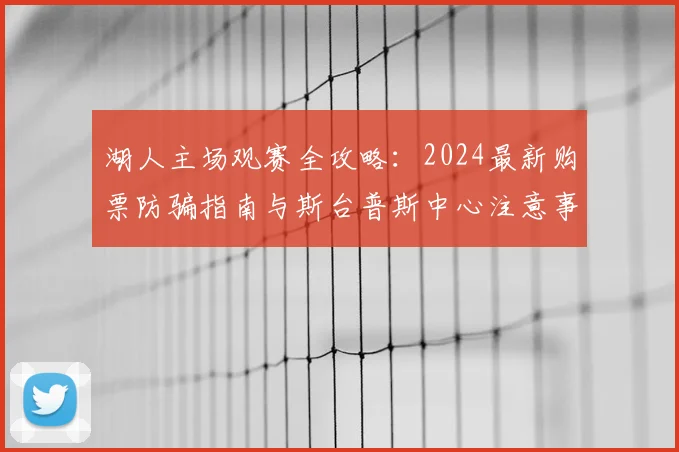 湖人主场观赛全攻略：2024最新购票防骗指南与斯台普斯中心注意事项